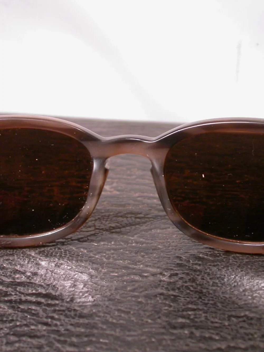 Seraphin Drew Gold and Beige Stripe Sunglasses Made in Japan   FRAME ONLY